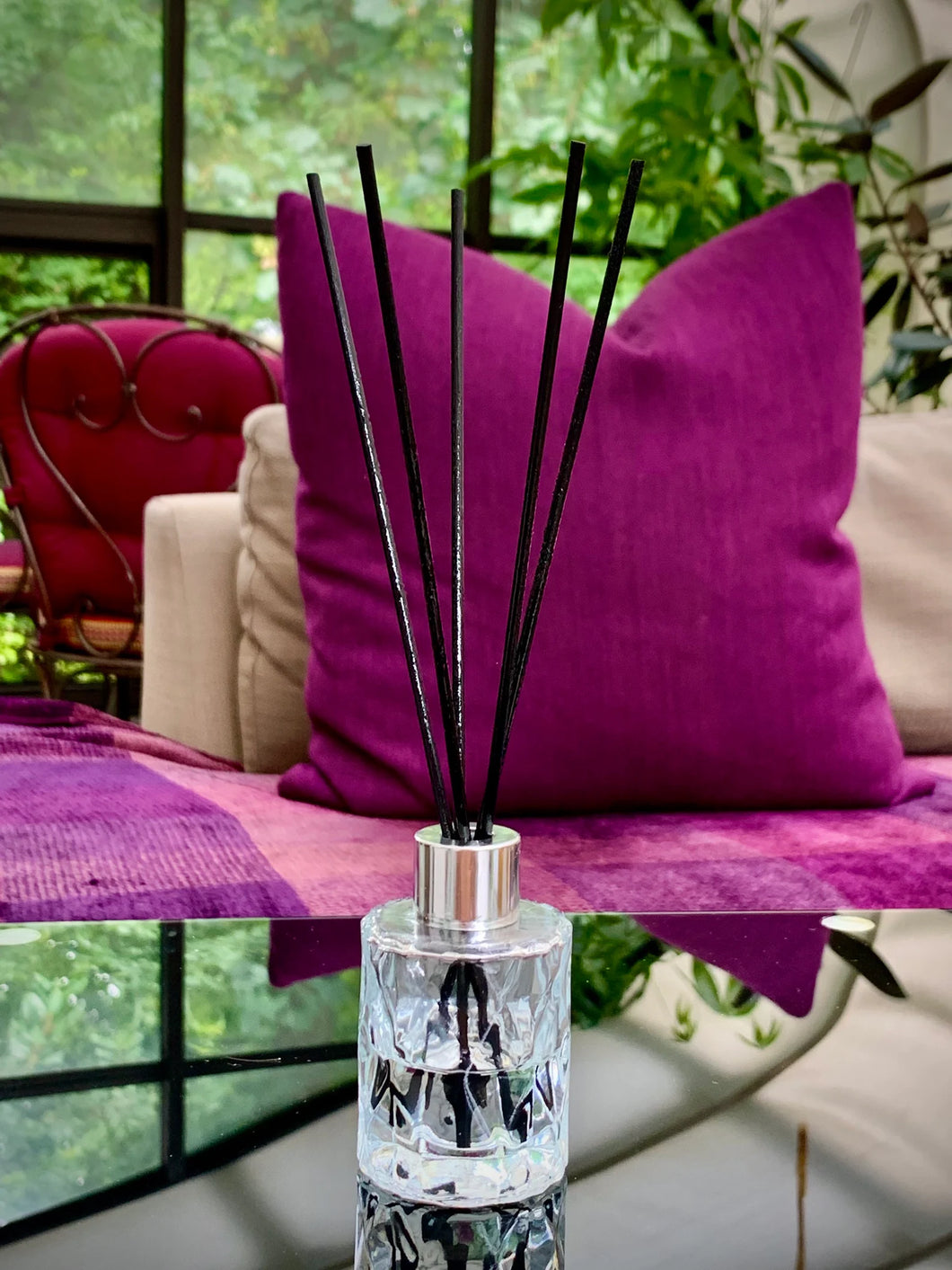 LUST Euphoric Essential Oil Reed Diffuser (1.7oz) - Aromatherapy Scent for Home and Office, Signature LUST Scent + Pheromones